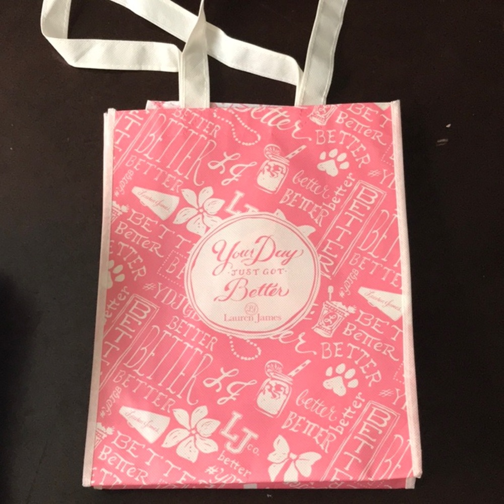 Brand New Lauren James Reusable Tote Bag